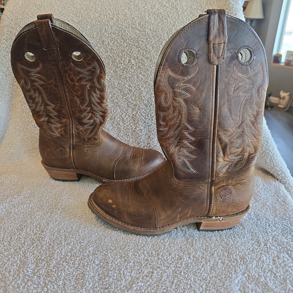 Double-H Women's Daniela Western Work Boot DH5159 Size 10.5 M Rodeo Festival